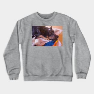 lla hello there Crewneck Sweatshirt